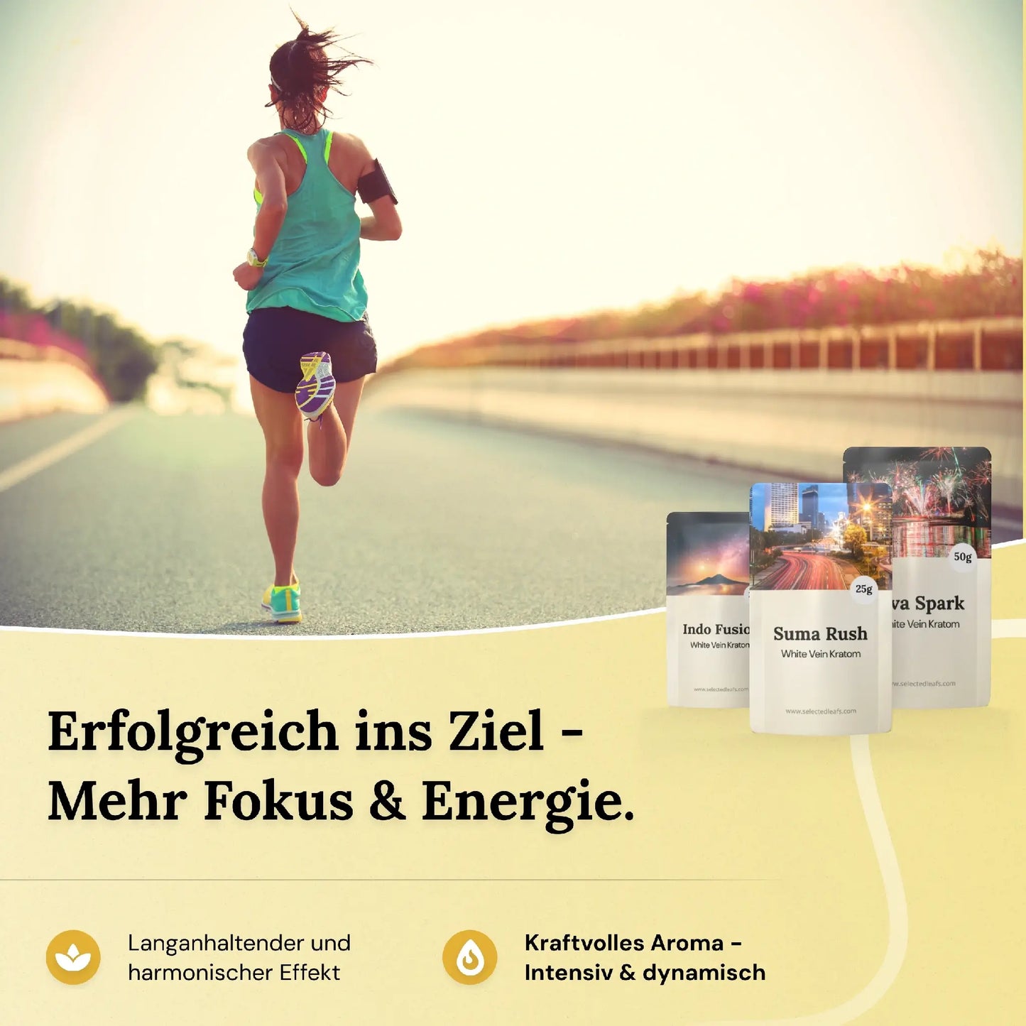 Erfolgreich ins Ziel - Mehr Fokus & Energie.