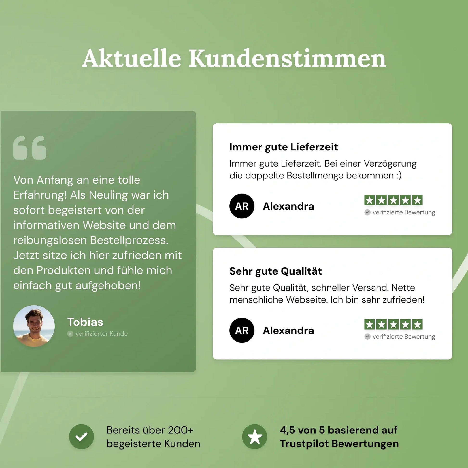 Aktuelle Kundenstimmen