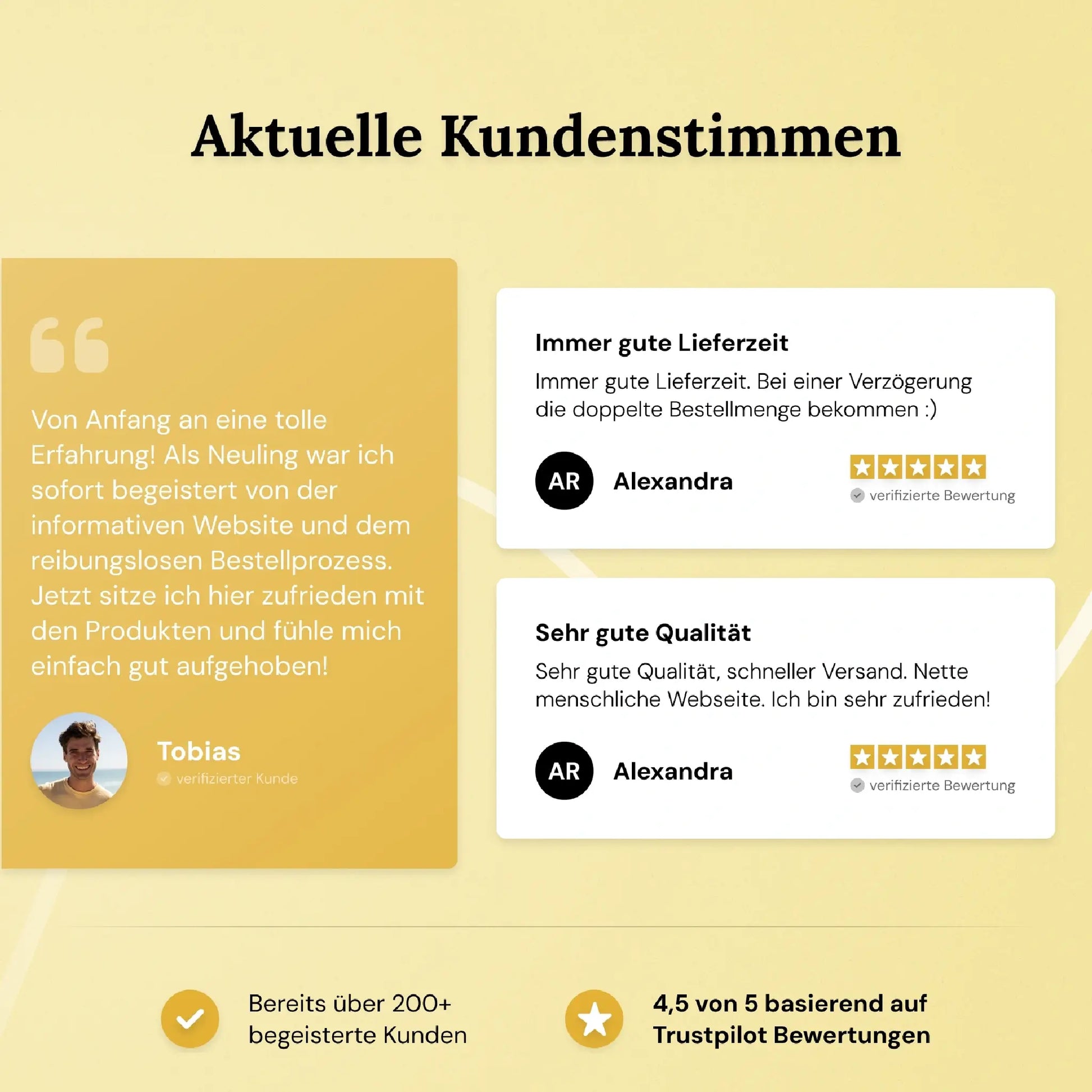 Aktuelle Kundenstimmen