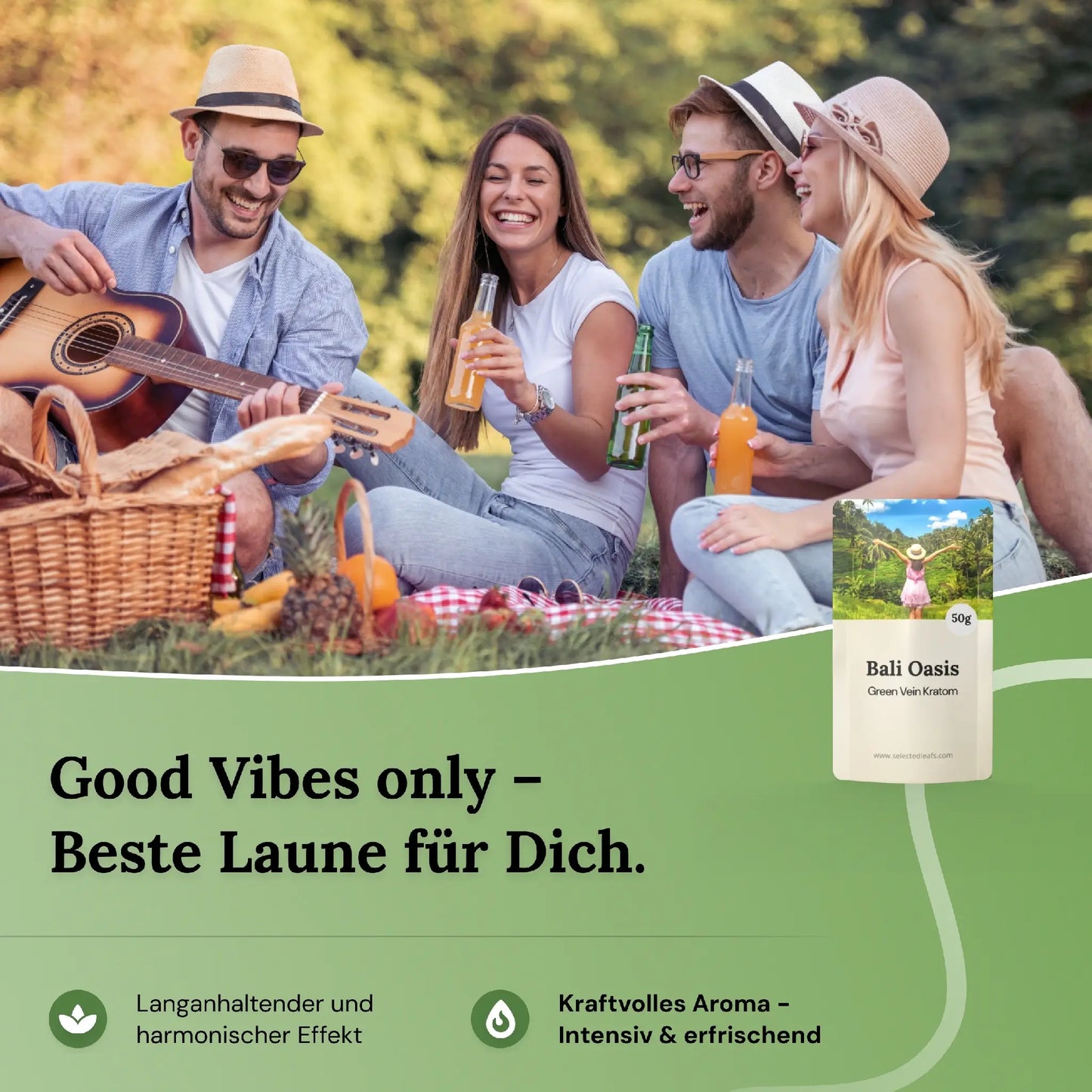 Good Vibes only - Beste Laune für Dich.