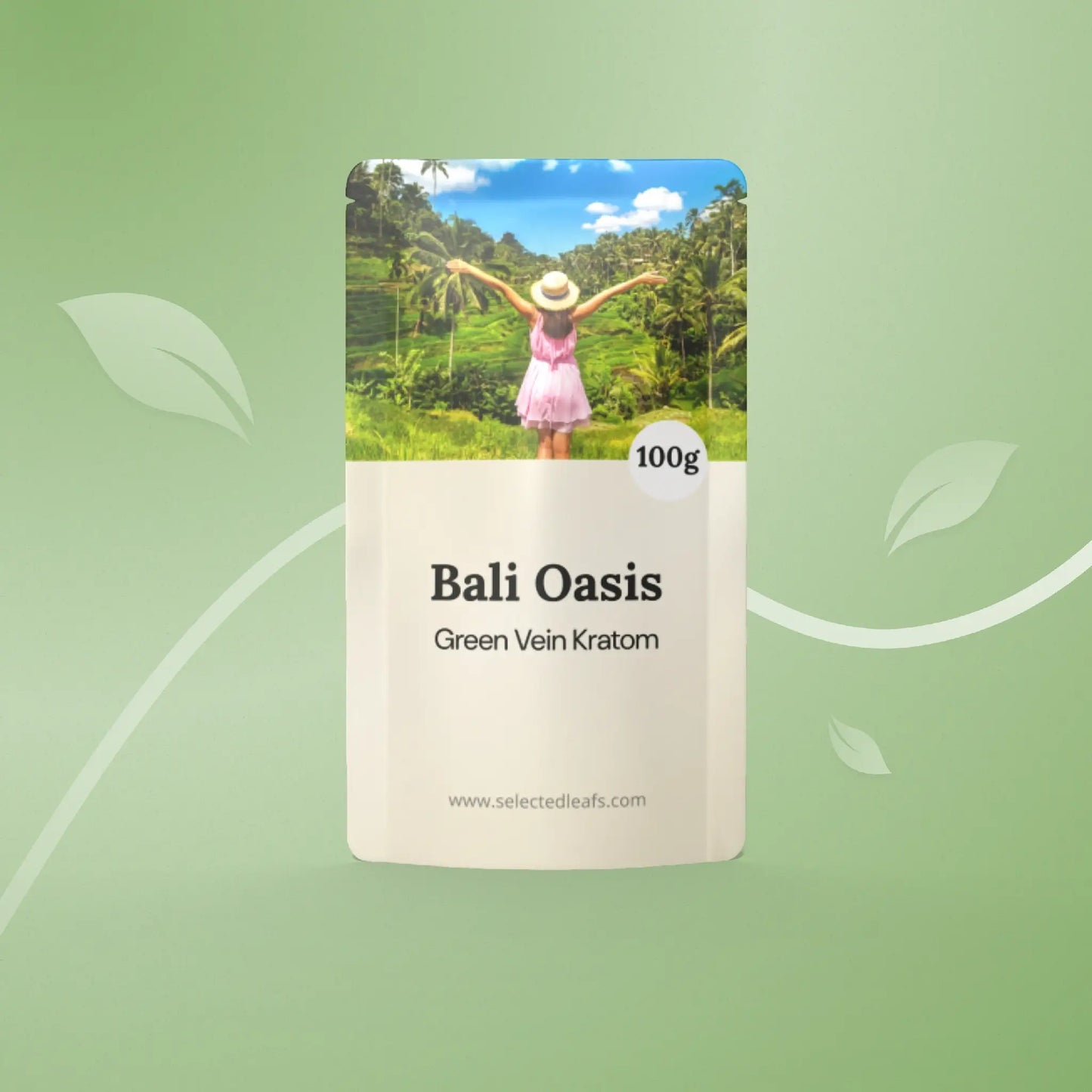 Bali Oasis (100g) Super Green Kratom