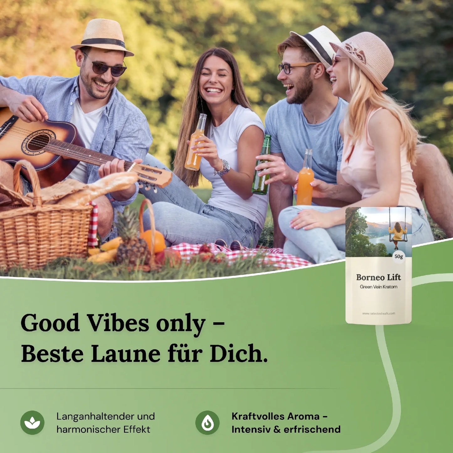 Good Vibes only - Beste Laune für Dich.