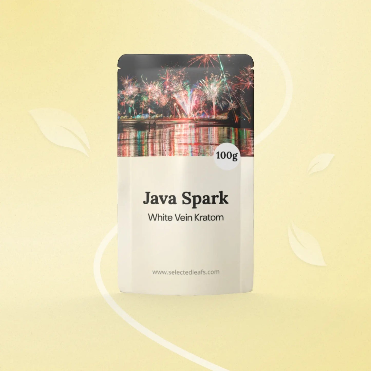 Java Spark (100g) Pure White Kratom